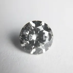 1.50ct 7.49x7.48x4.40mm SI2 Fancy Grey Round Brilliant 18278-01