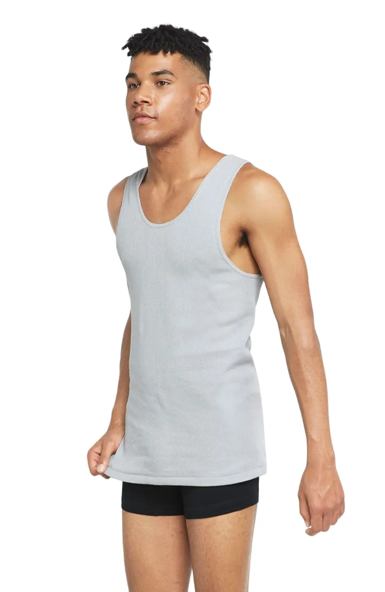 6 x Bonds X-Temp Grey Mens Chesty Cotton Plain Singlet Vest Tank Top