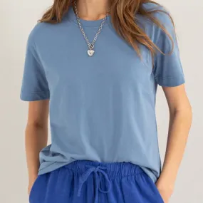 All The Better Short Sleeve Tee Blue