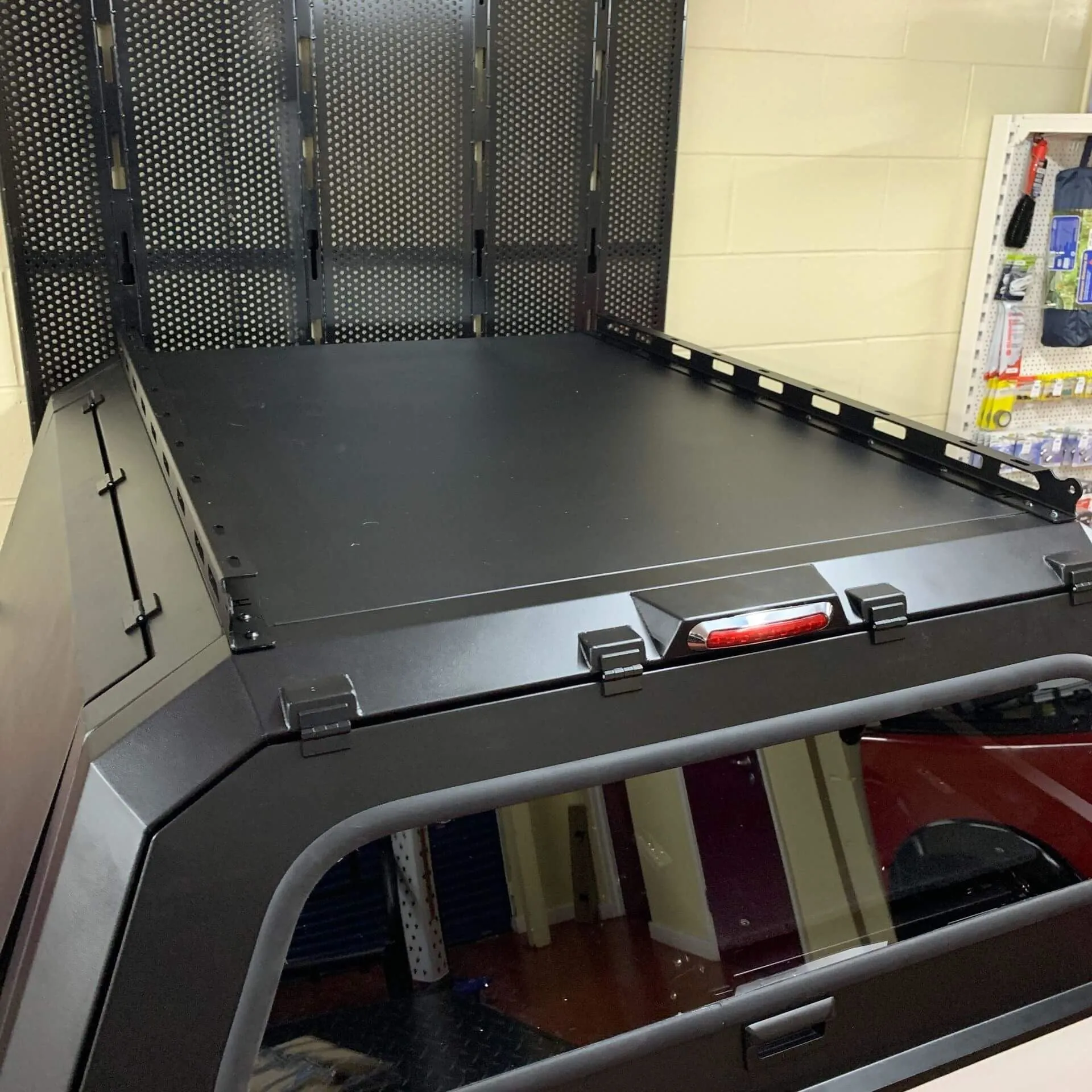 Aluminium Expedition Load Bed Canopy for the Isuzu D-Max 2012-2020