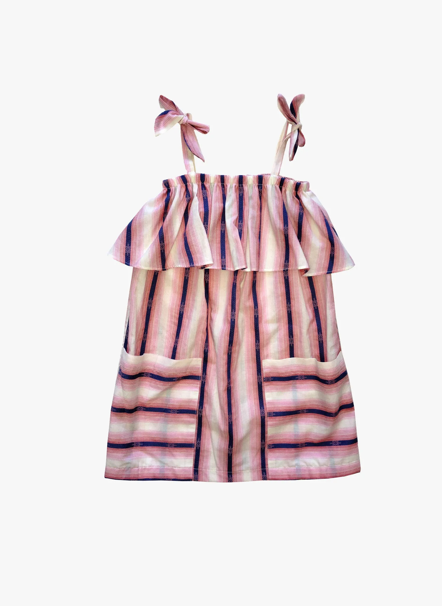 Anthem of the Ants Garden Dress in Stripe