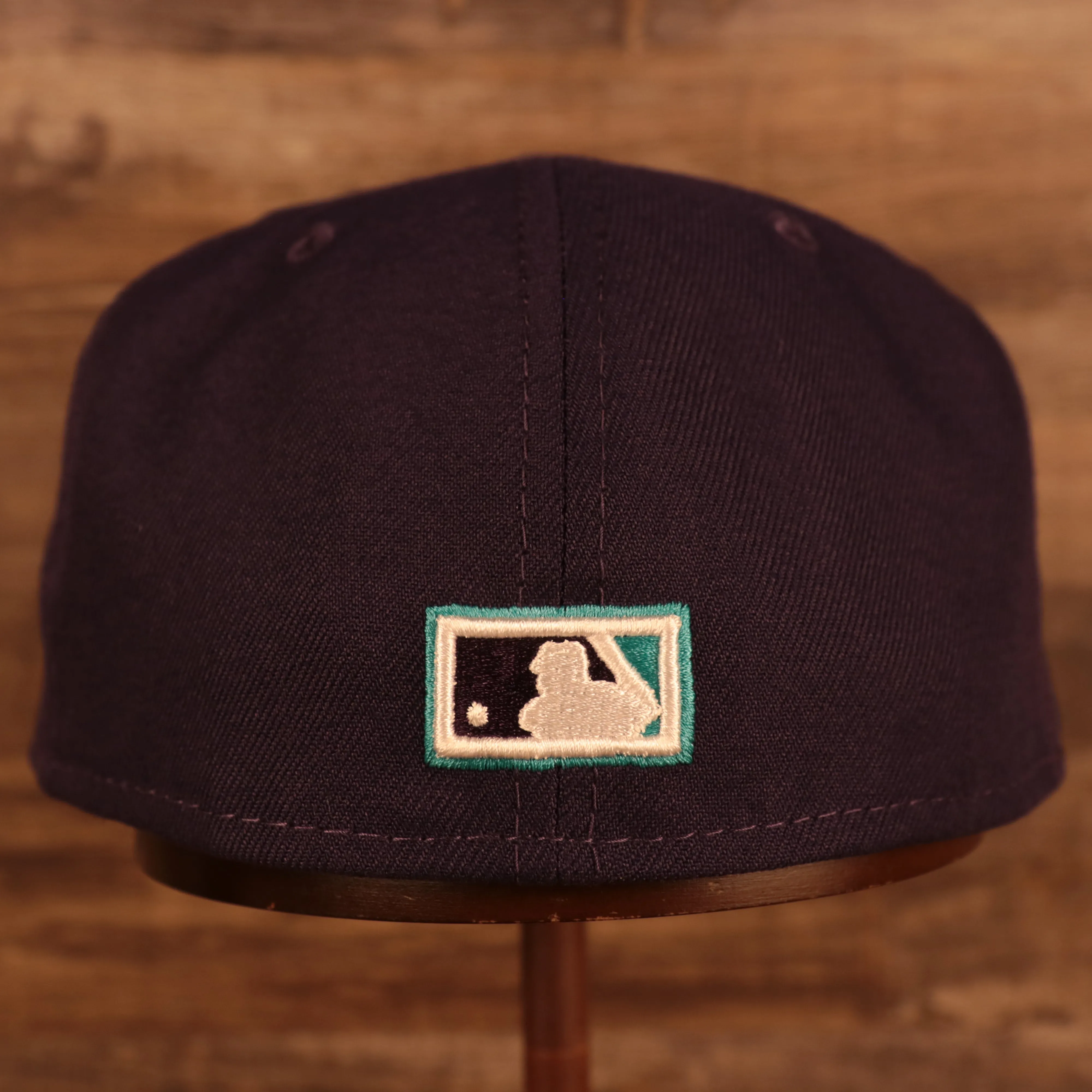 Arizona Diamondbacks Cooperstown City Cluster Side Patch Gray Bottom Purple 59Fifty Fitted Cap