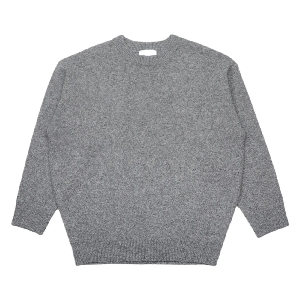 ASCLO  |Crew Neck Casual Style Unisex Wool Street Style Long Sleeves