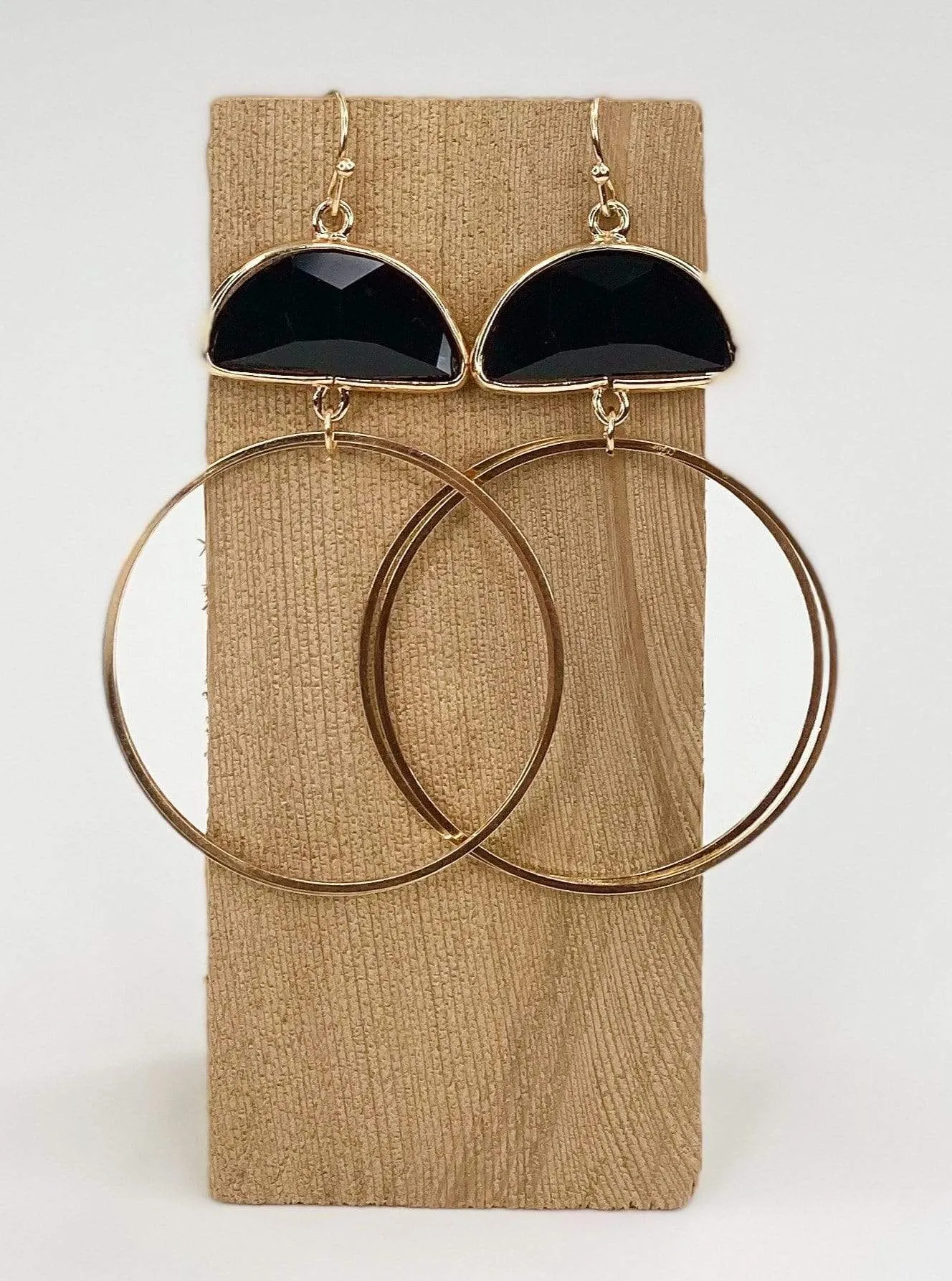 Audrie Double Hoop Earring