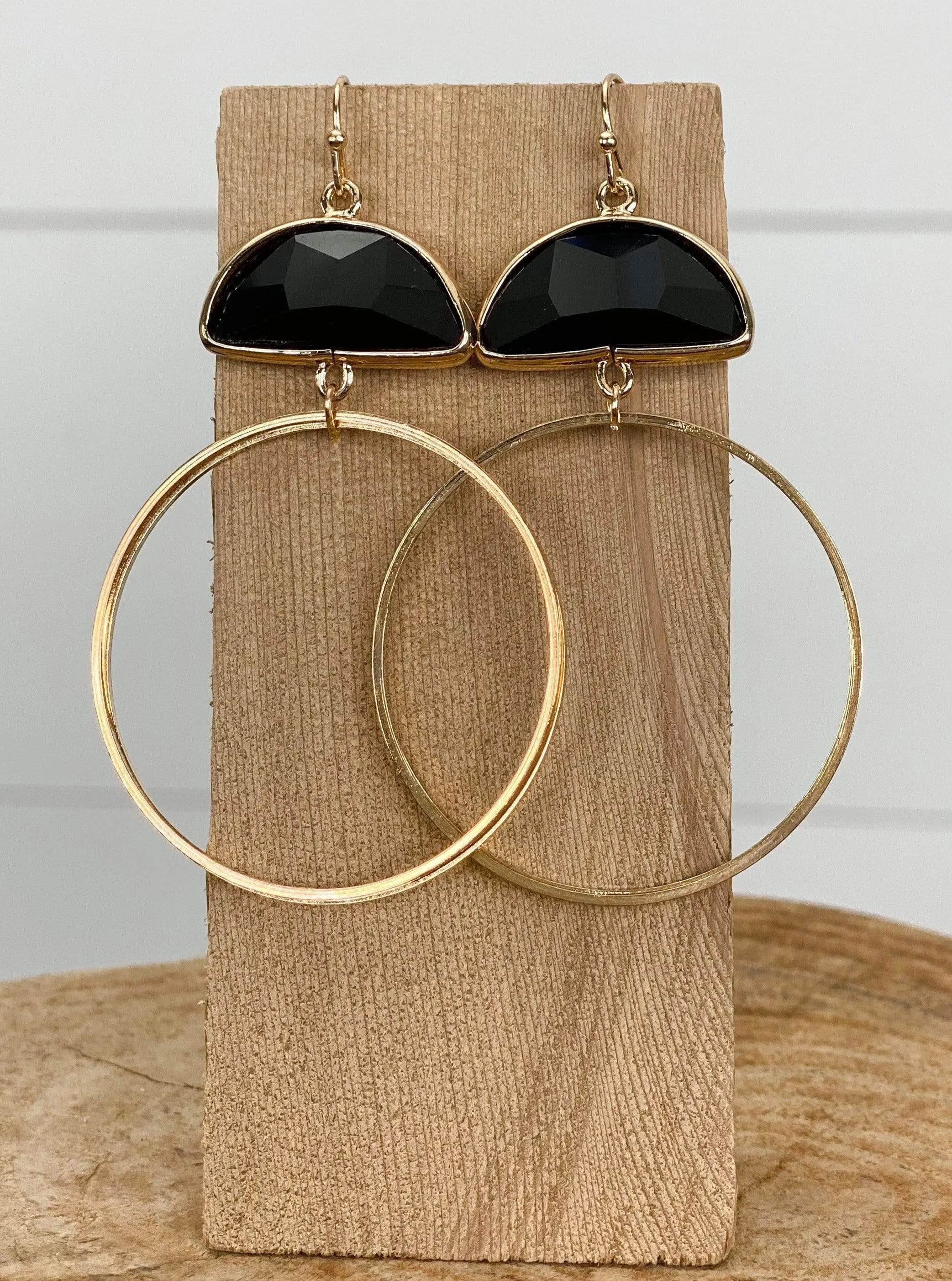 Audrie Double Hoop Earring