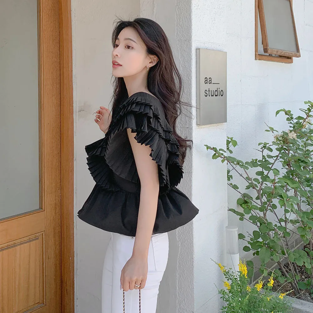 BADDIARY  |Casual Style Sleeveless Plain Party Style Office Style