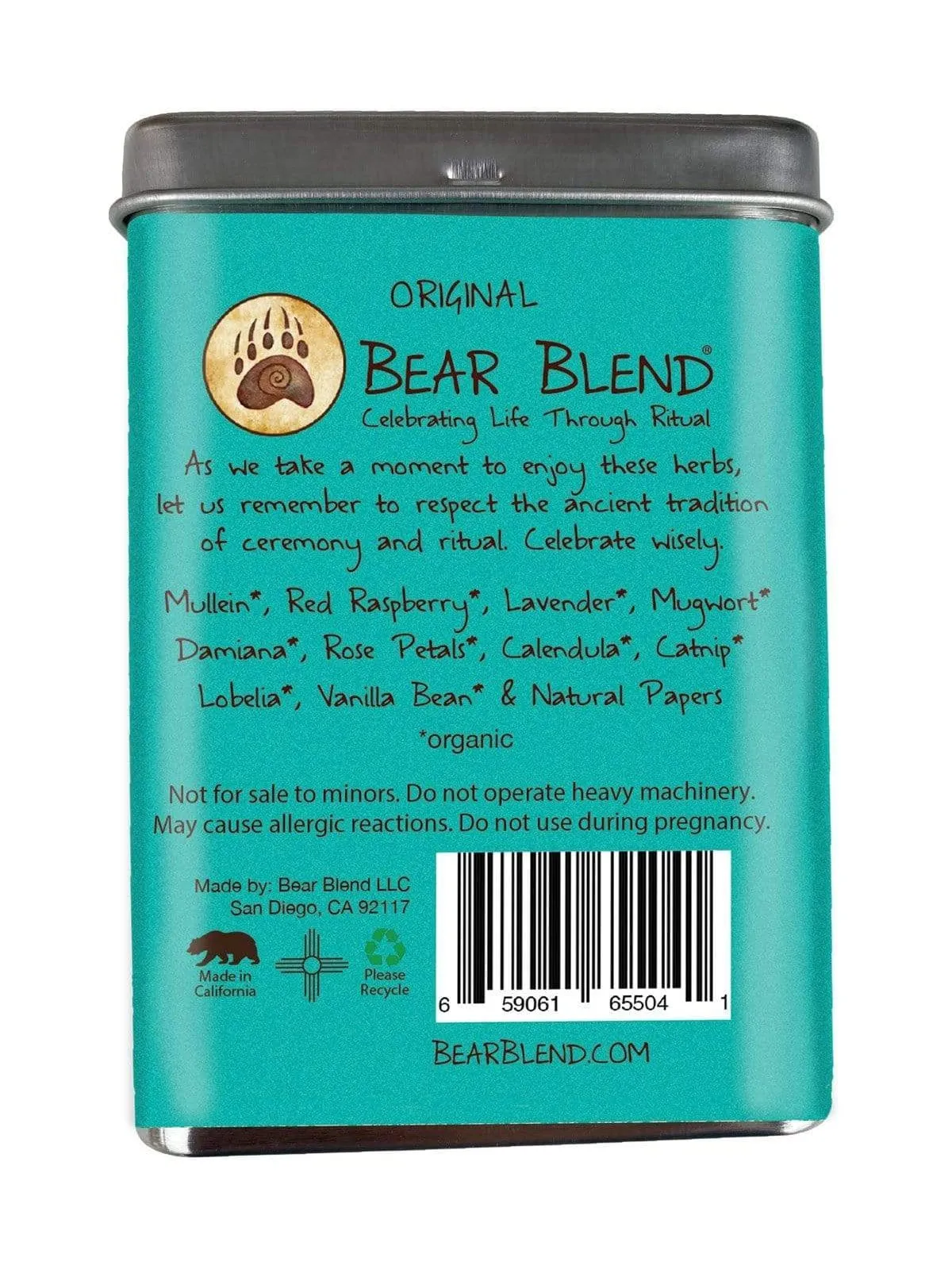 Bear Blend Organic Smoke Blend - Original