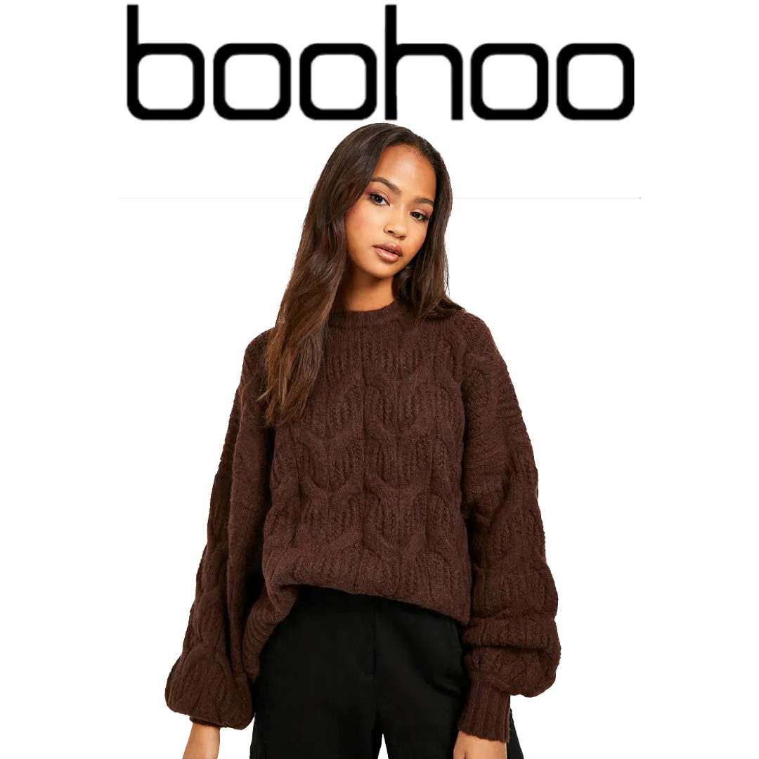 boohoo  |Casual Style Long Sleeves Plain Party Style Office Style