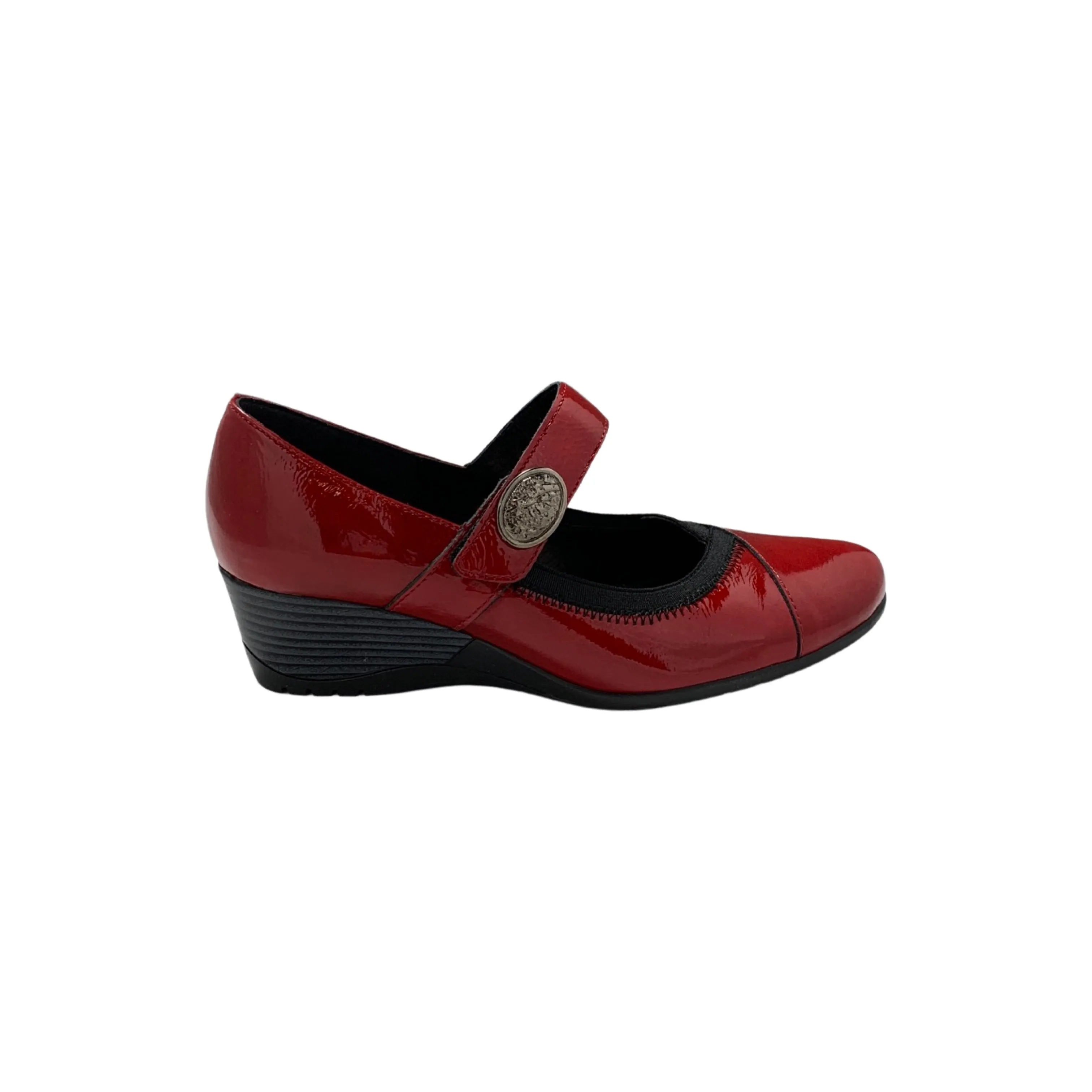 Canrato Red Patent Mary Jane