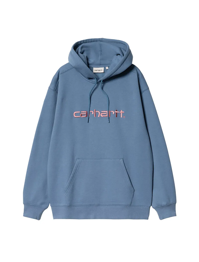 Carhartt WIP Womens Hooded Sweat Sorrent / Glassy Pink