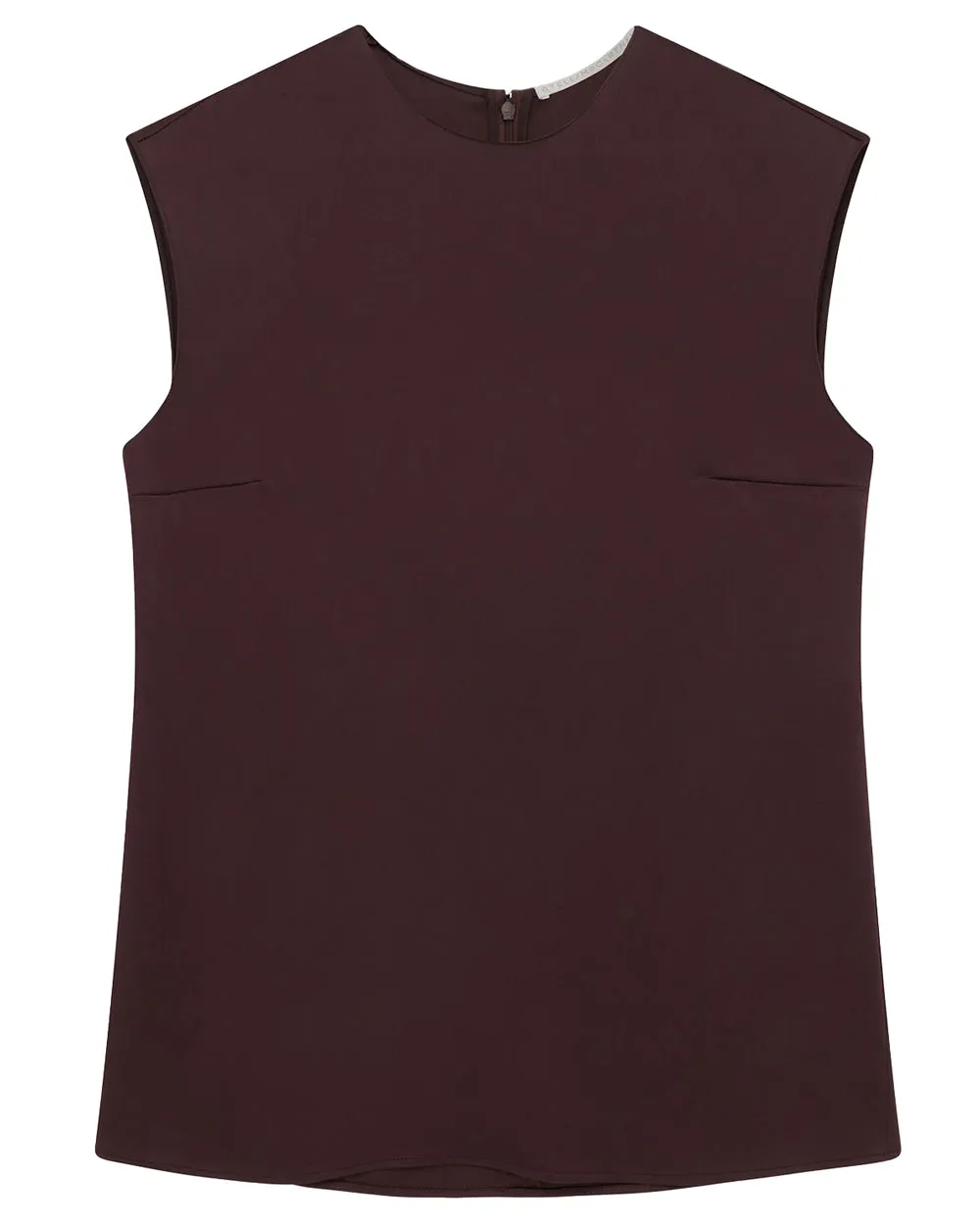 Chocolate Sleeveless Top