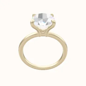 Classic Solitaire Engagement Ring With X Gallery Head