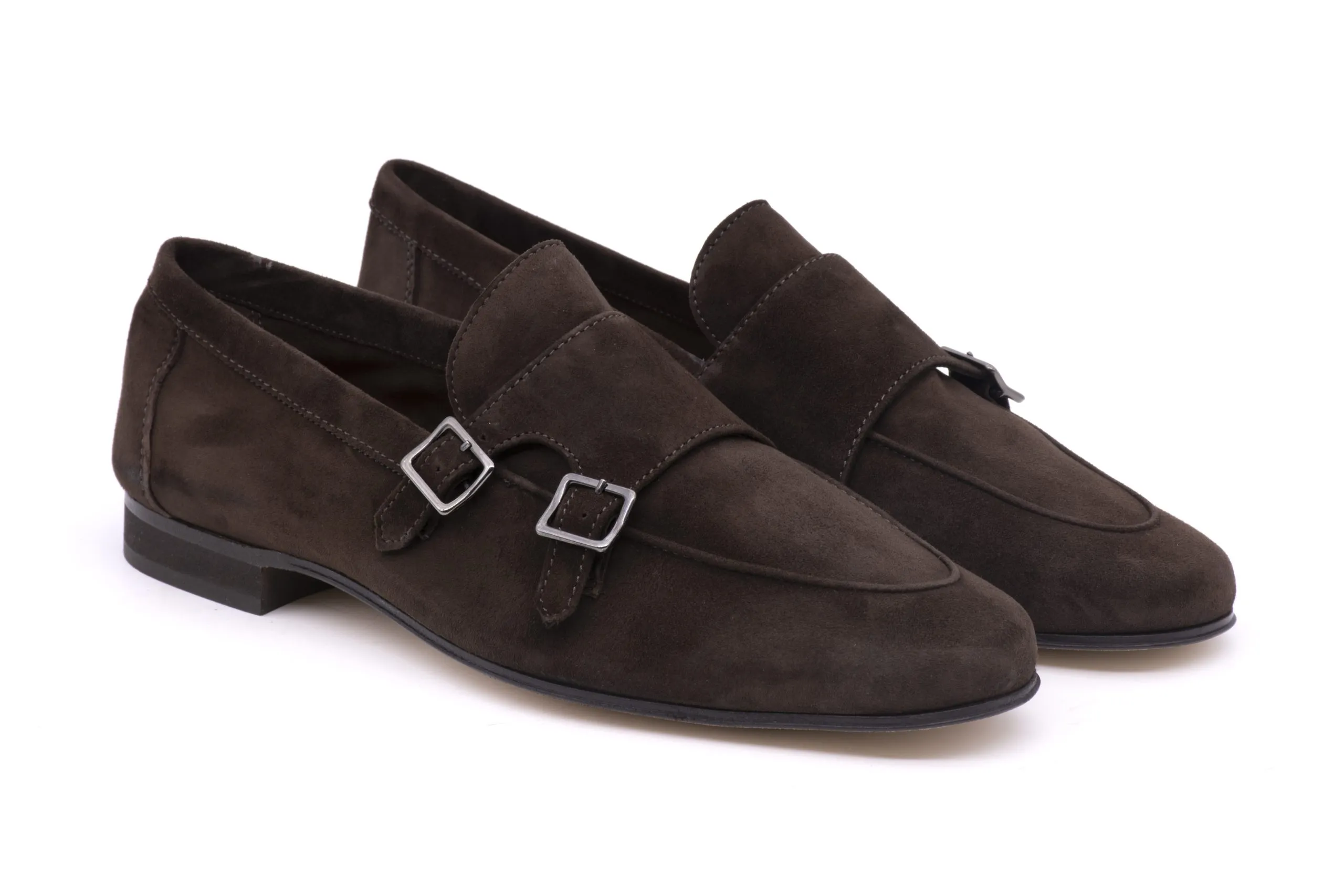 Double buckle loafer