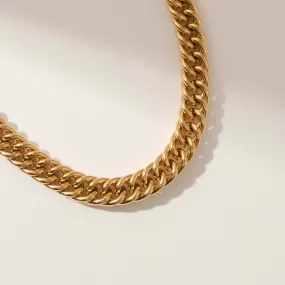 DOUBLE CURB CHAIN BRACELET