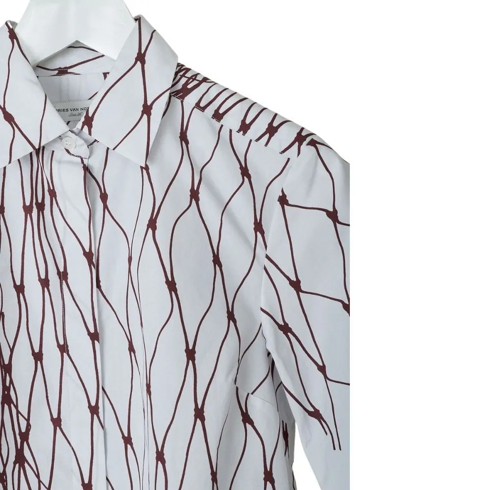 Dries Van Noten  |Casual Style Cotton Short Sleeves Party Style Office Style