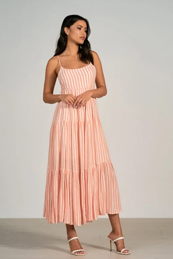 Elan Maxi Spaghetti Strap Dress