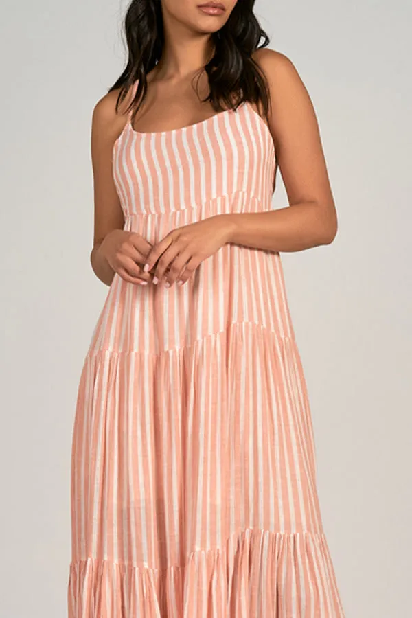 Elan Maxi Spaghetti Strap Dress