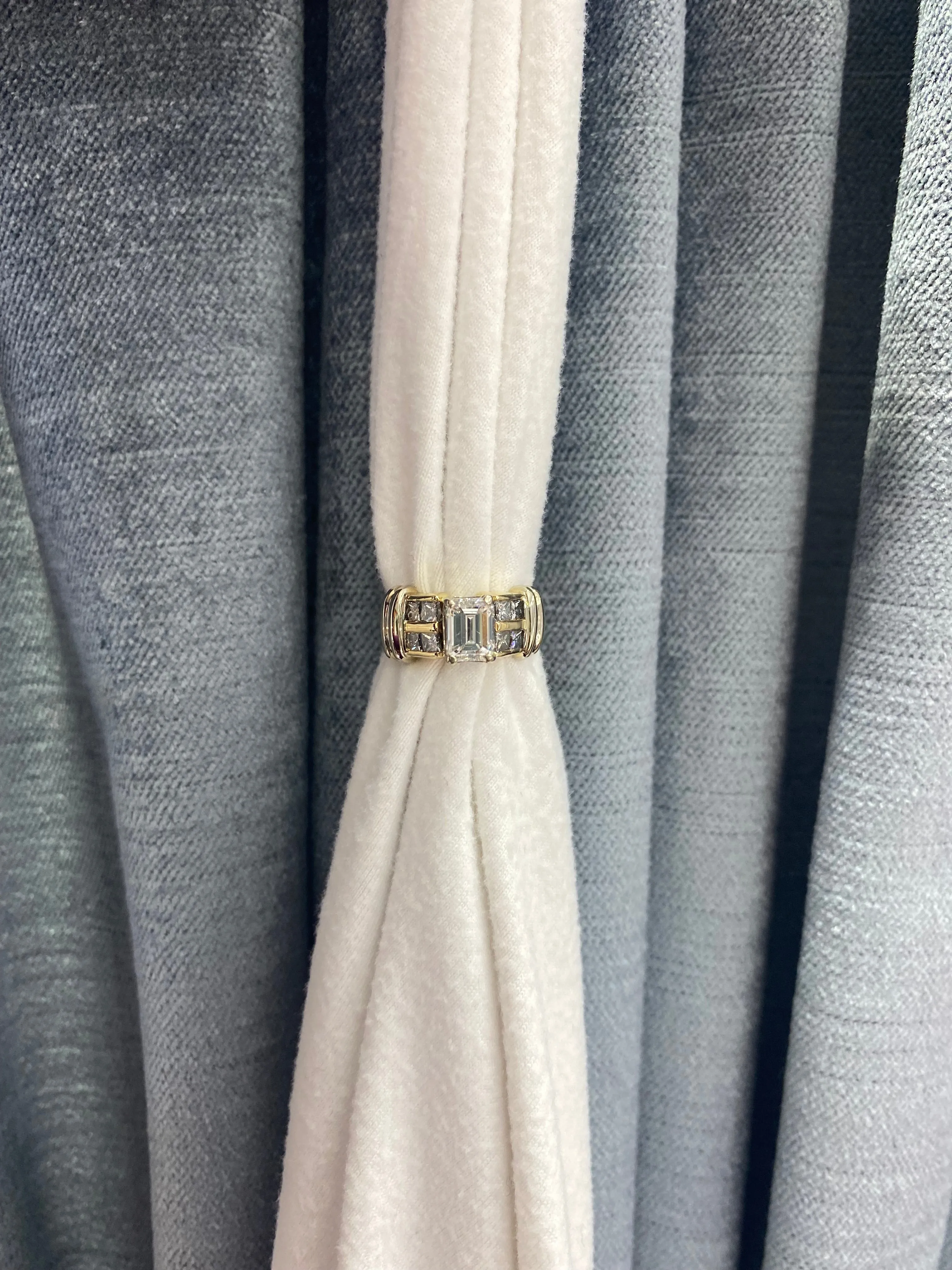 Emerald Cut Diamond Engagement Ring