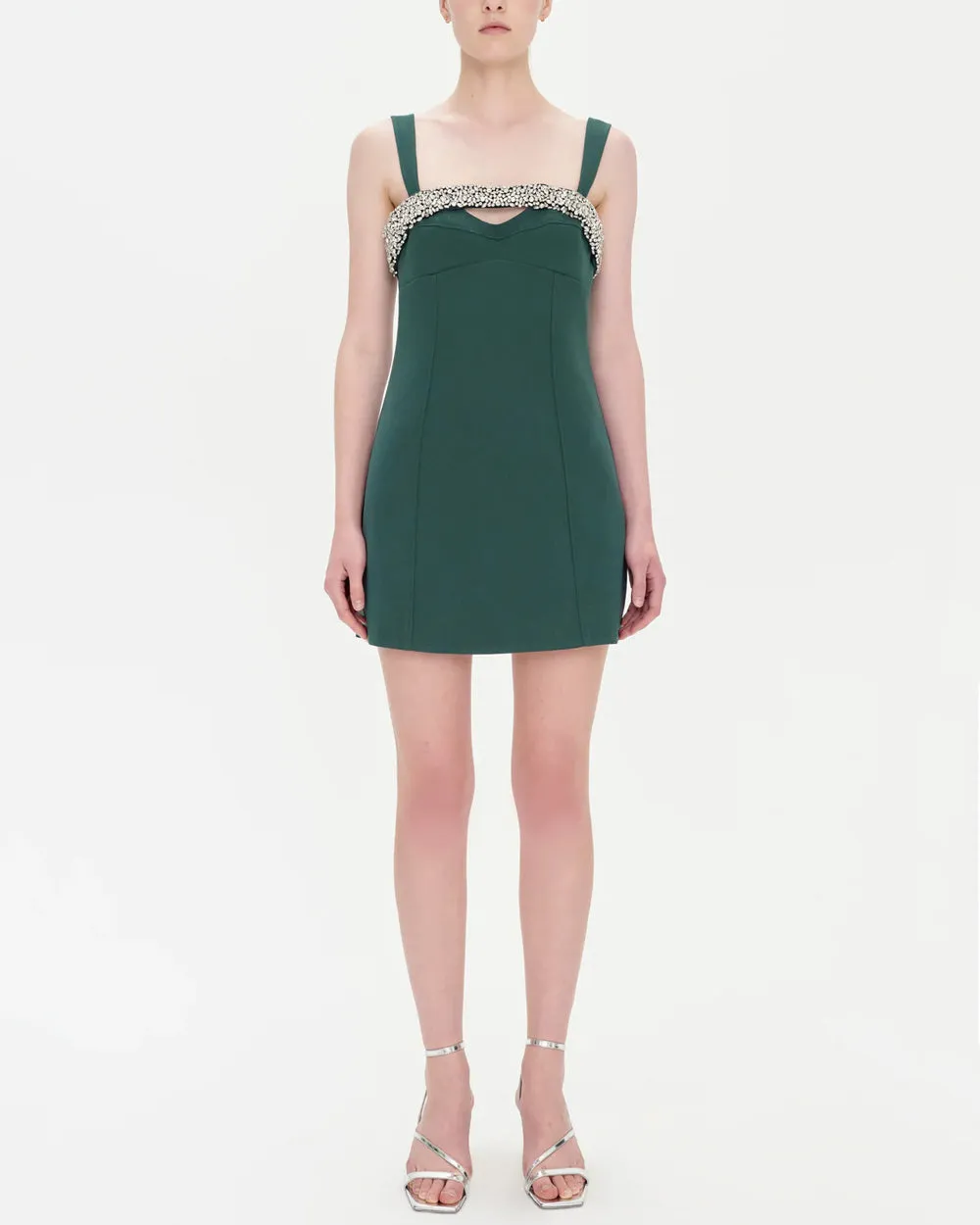 Emerald Lenny Sleeveless Mini Dress