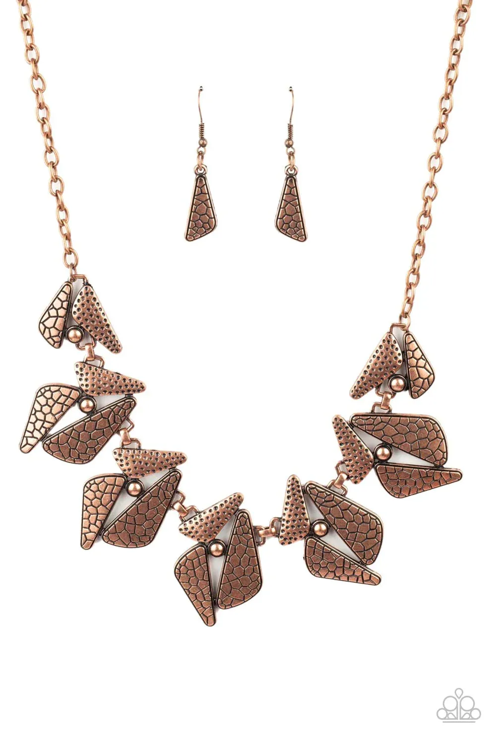 Extra Expedition Copper ~ Paparazzi Necklace