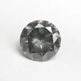 Fancy Grey Brilliant Diamond - 3.05ct Round