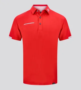 FASHION POCKET POLO - RED