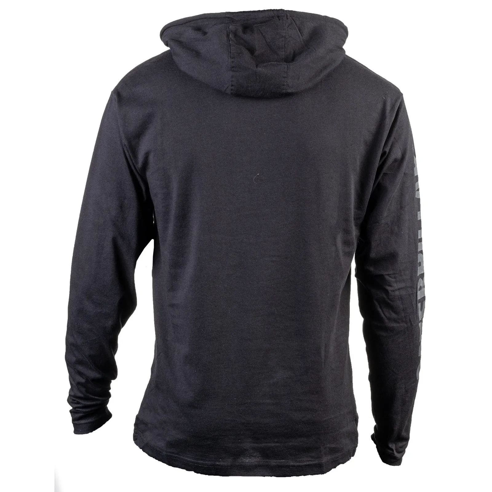 Hooded Long Sleeve Tee  Black