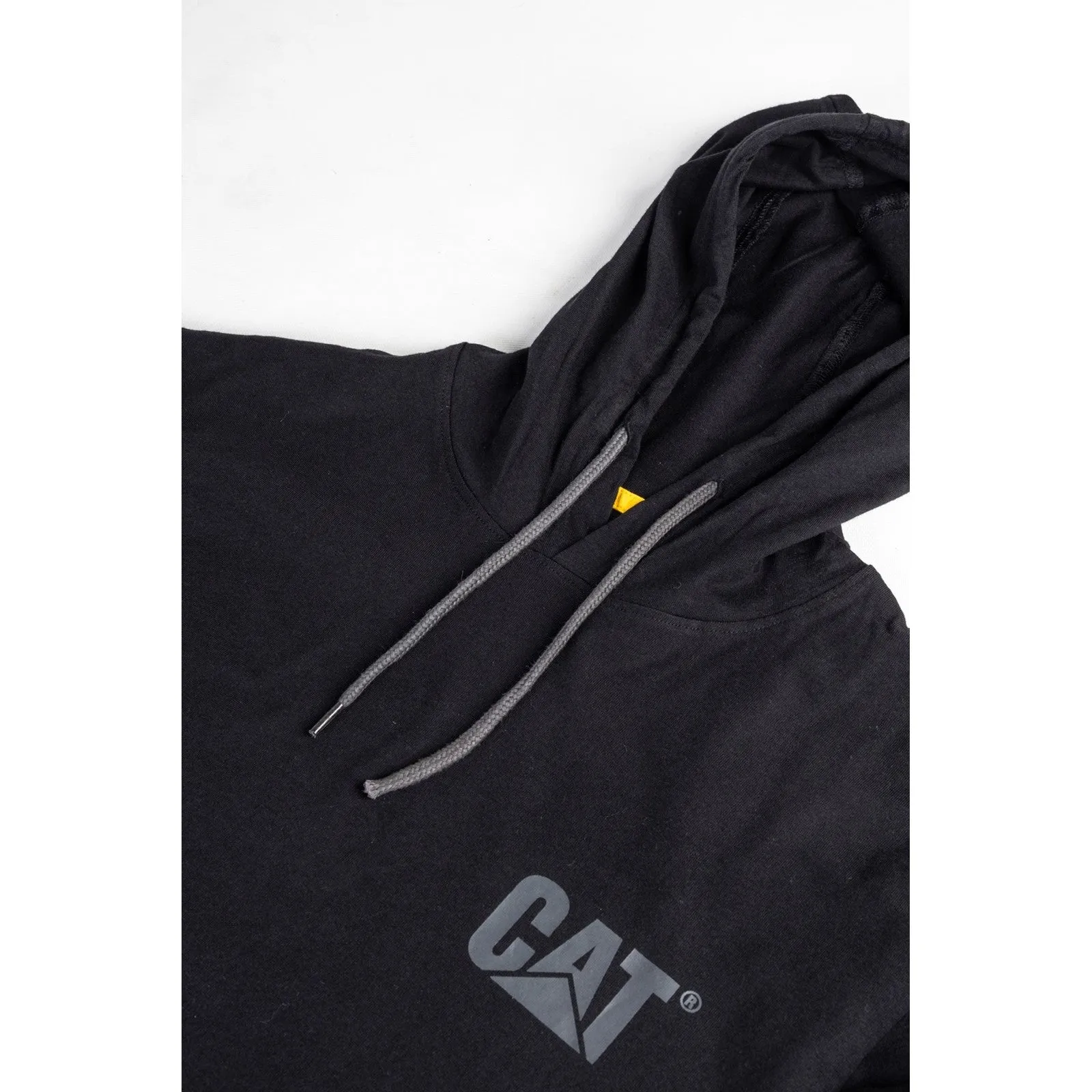 Hooded Long Sleeve Tee  Black