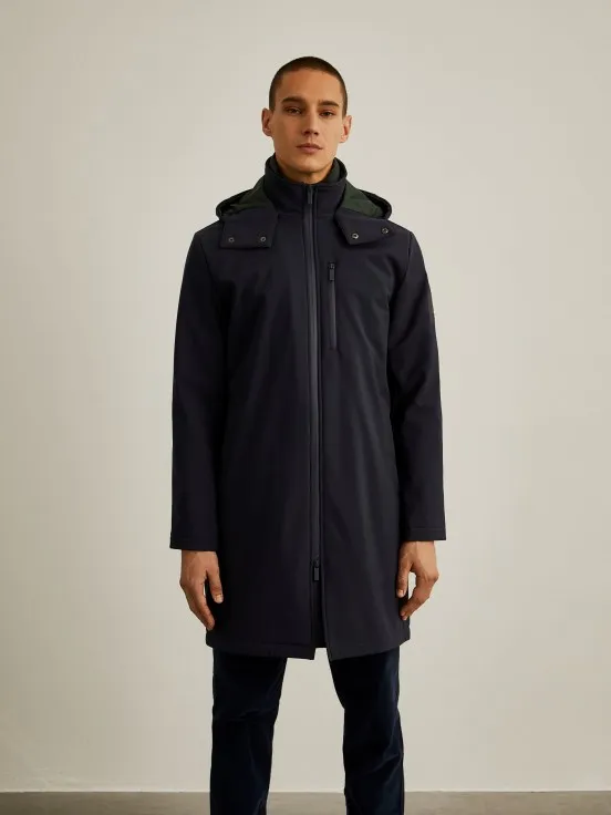 Hooded parka