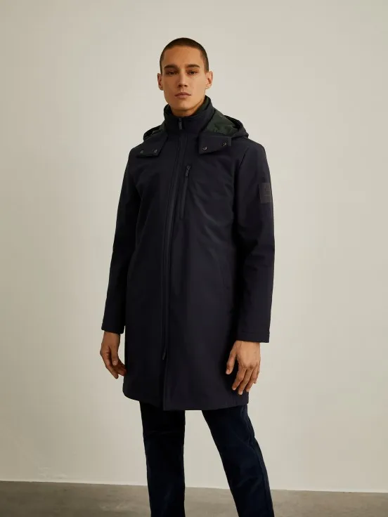 Hooded parka