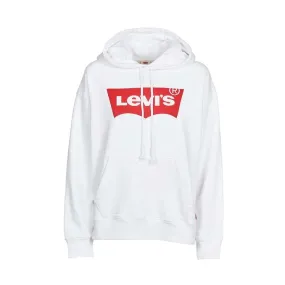 HOODED SWEATSHIRT WITH STANDARD GRAPHIC Woman Corbat White Red