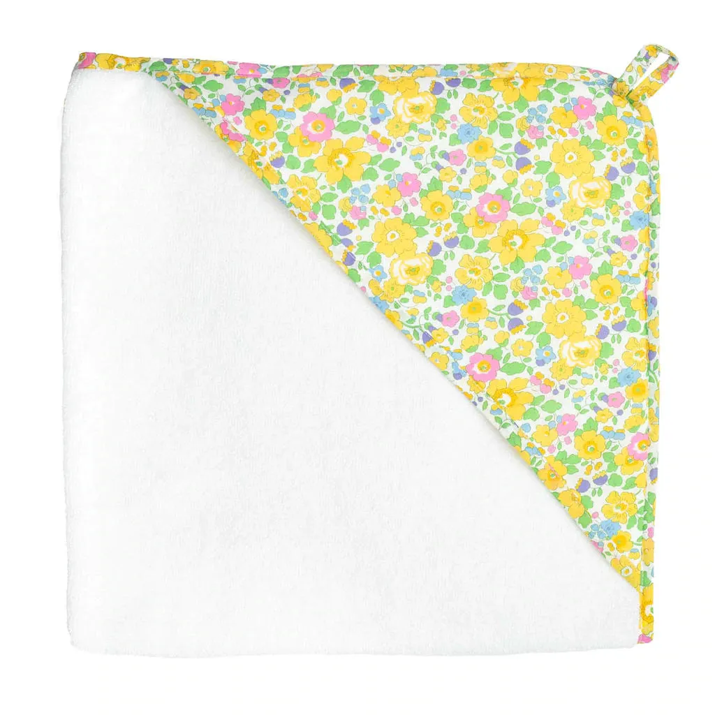 Hooded Towel - Liberty Betsy Yellow