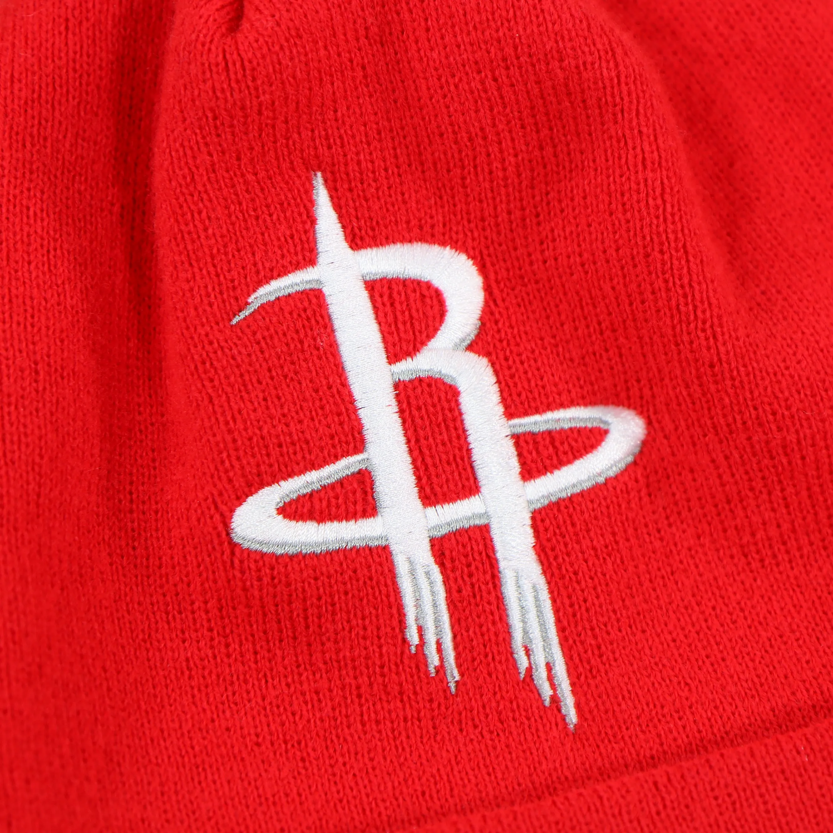 Houston Rockets Vintage Red & Gray Beanie OSFM