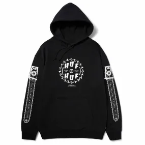 Huf Buzzkill Pullover Hooded Sweatshirt Black