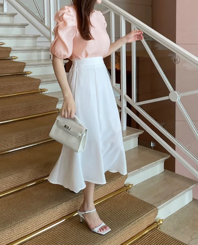 I AM MARI  |Short Sleeves Party Style Office Style Elegant Style