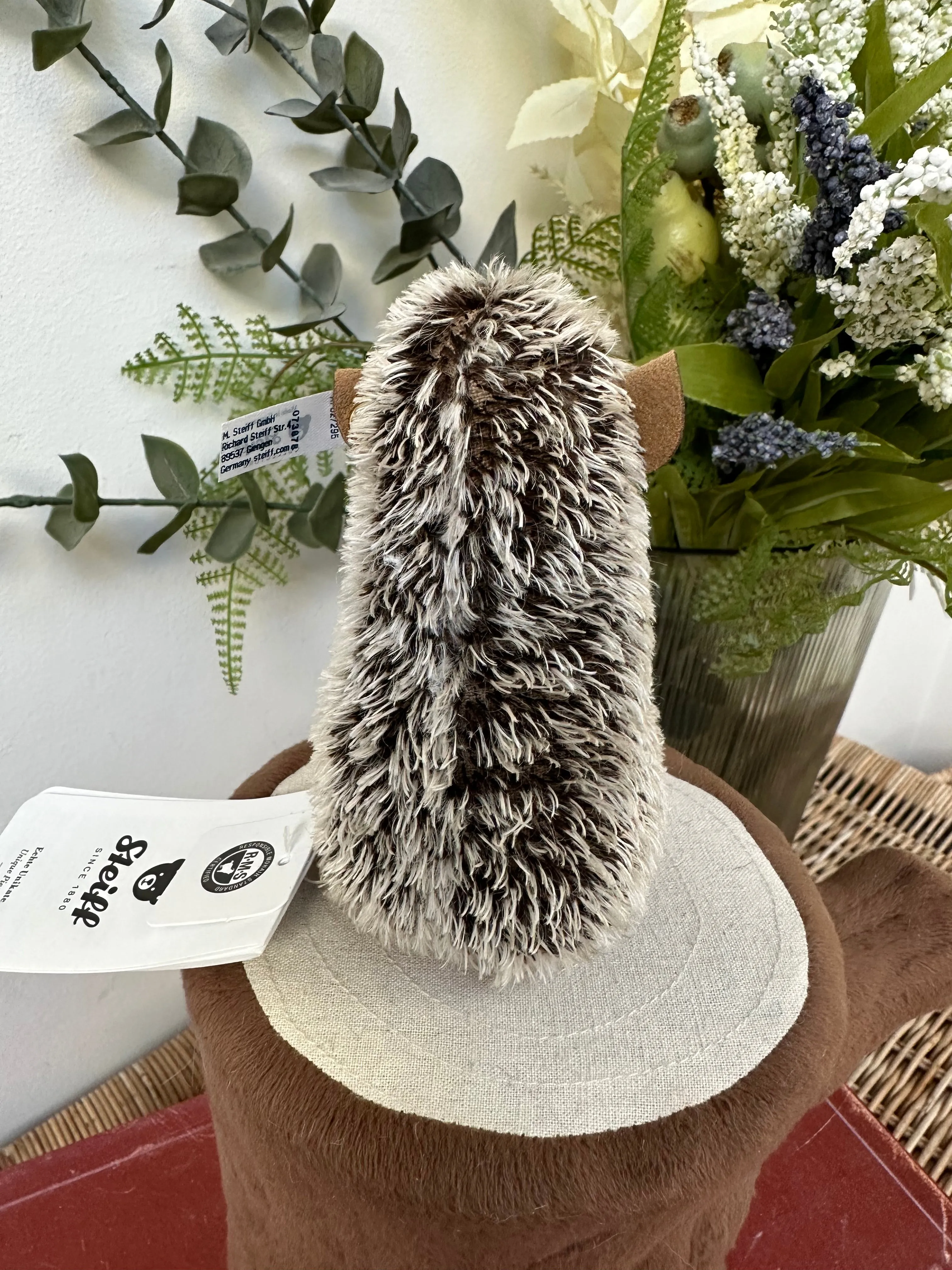 Ivo Miniature 11cm Steiff Collectable Hedgehog Option A