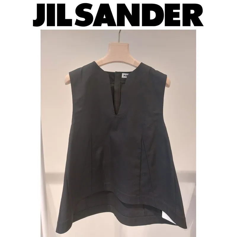 Jil Sander  |Sleeveless Plain Outlet Tanks & Camisoles