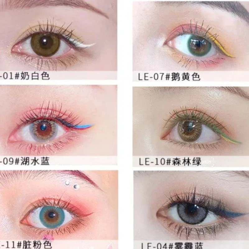 Kawaii Fancy Colorful Eyeliner