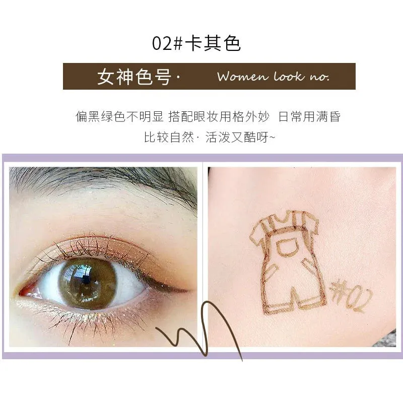 Kawaii Fancy Colorful Eyeliner