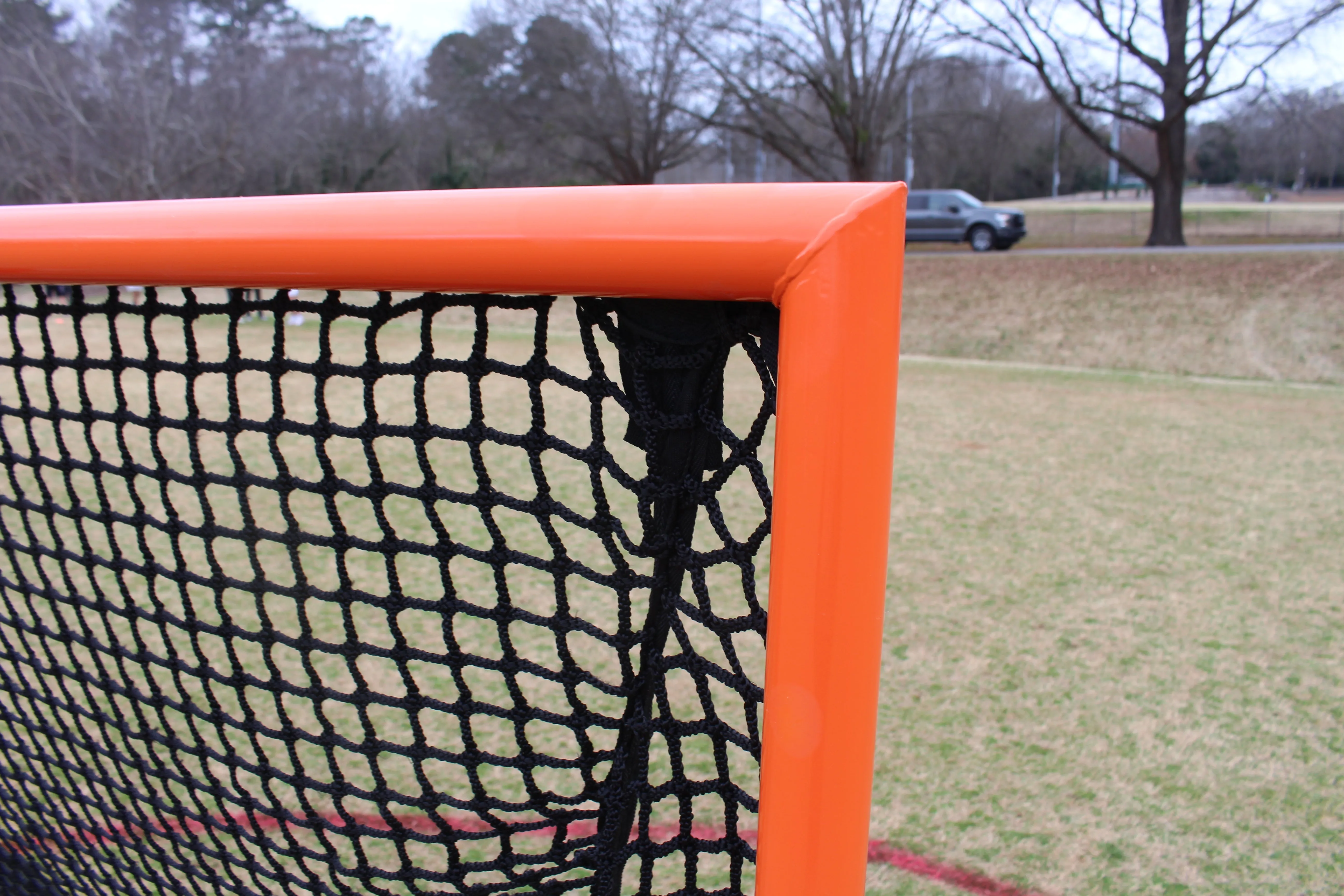 Lacrosse Goal High School/College Game Goal 6'x6'x7' by Crankshooter 118 lbs. Frame Only - Free Shipping