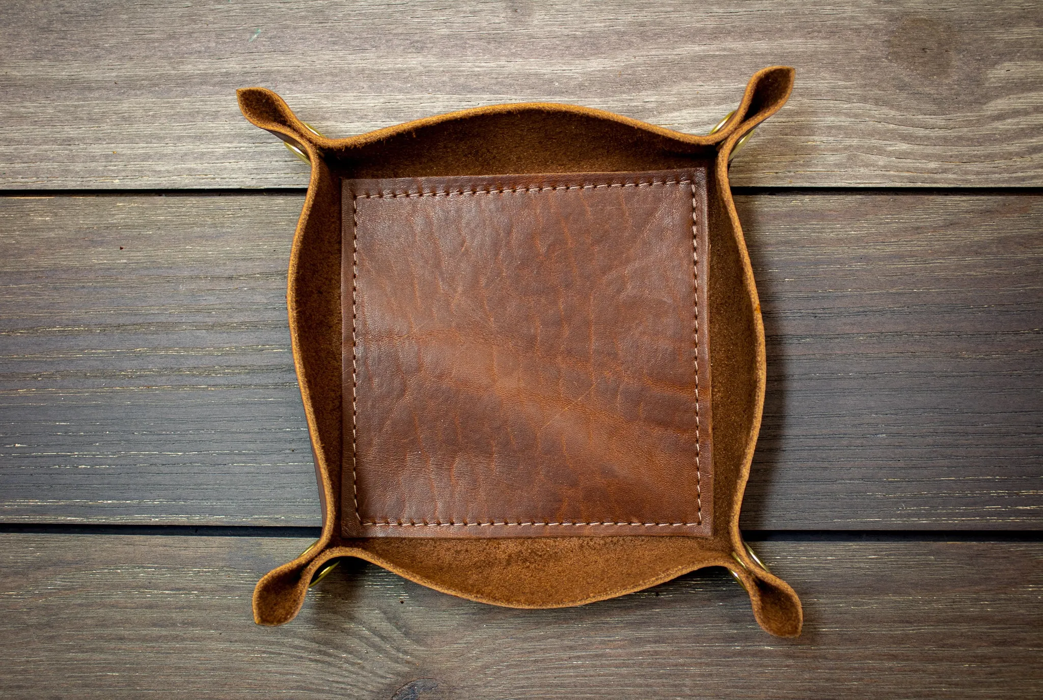 Leather Valet Tray