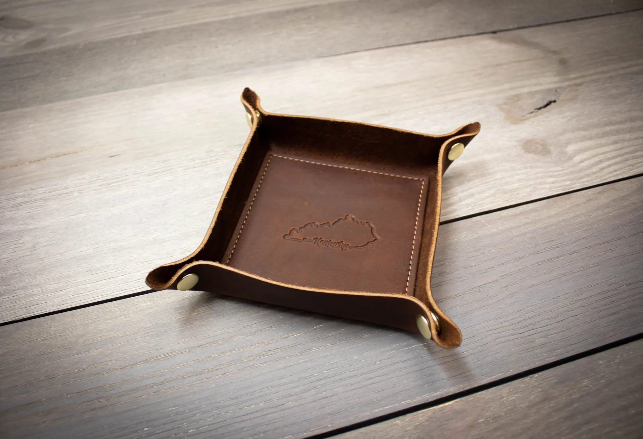 Leather Valet Tray