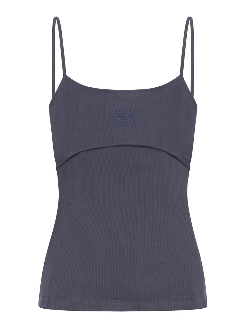 LOEWE  |Anagram strappy top in cotton