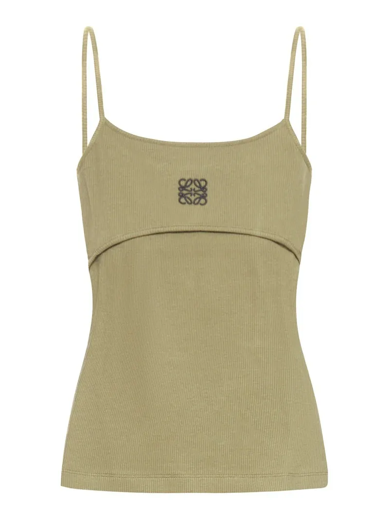 LOEWE  |Anagram strappy top in cotton