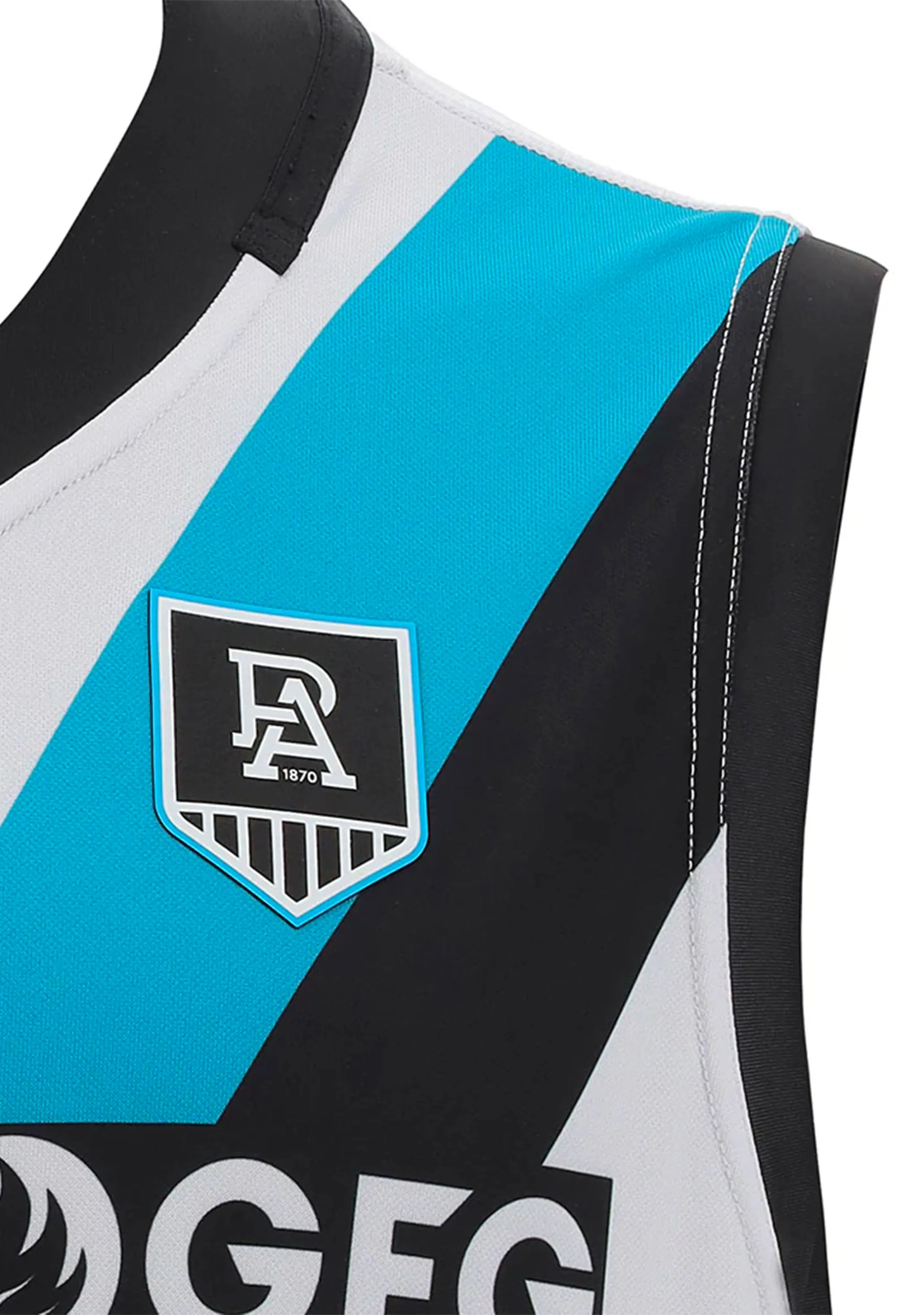 Macron Port Adelaide Junior Away Guernsey Sleeveless  58127958