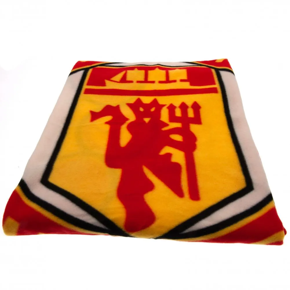 Manchester United FC Pulse Fleece Blanket