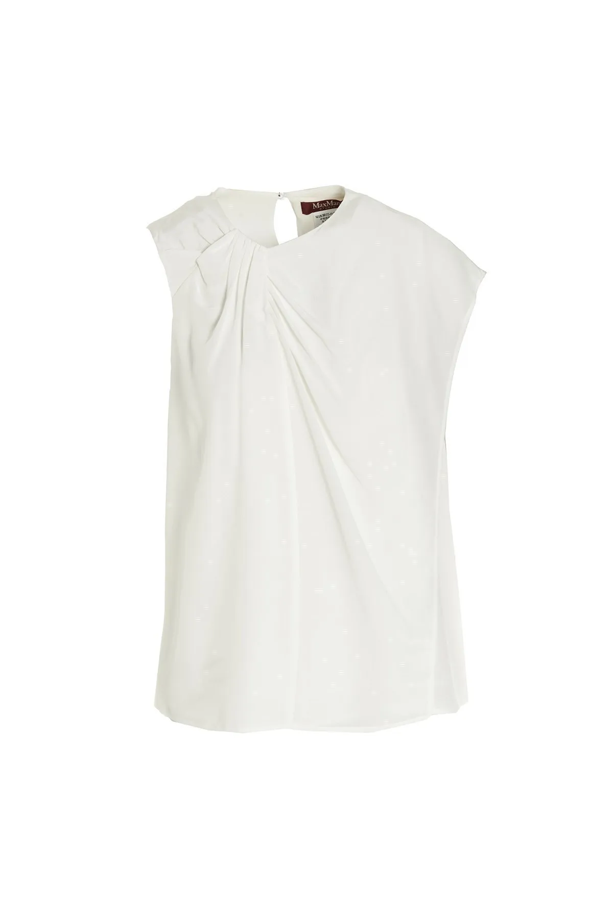 Max Mara Studio  |Silk Sleeveless Plain Tanks & Camisoles