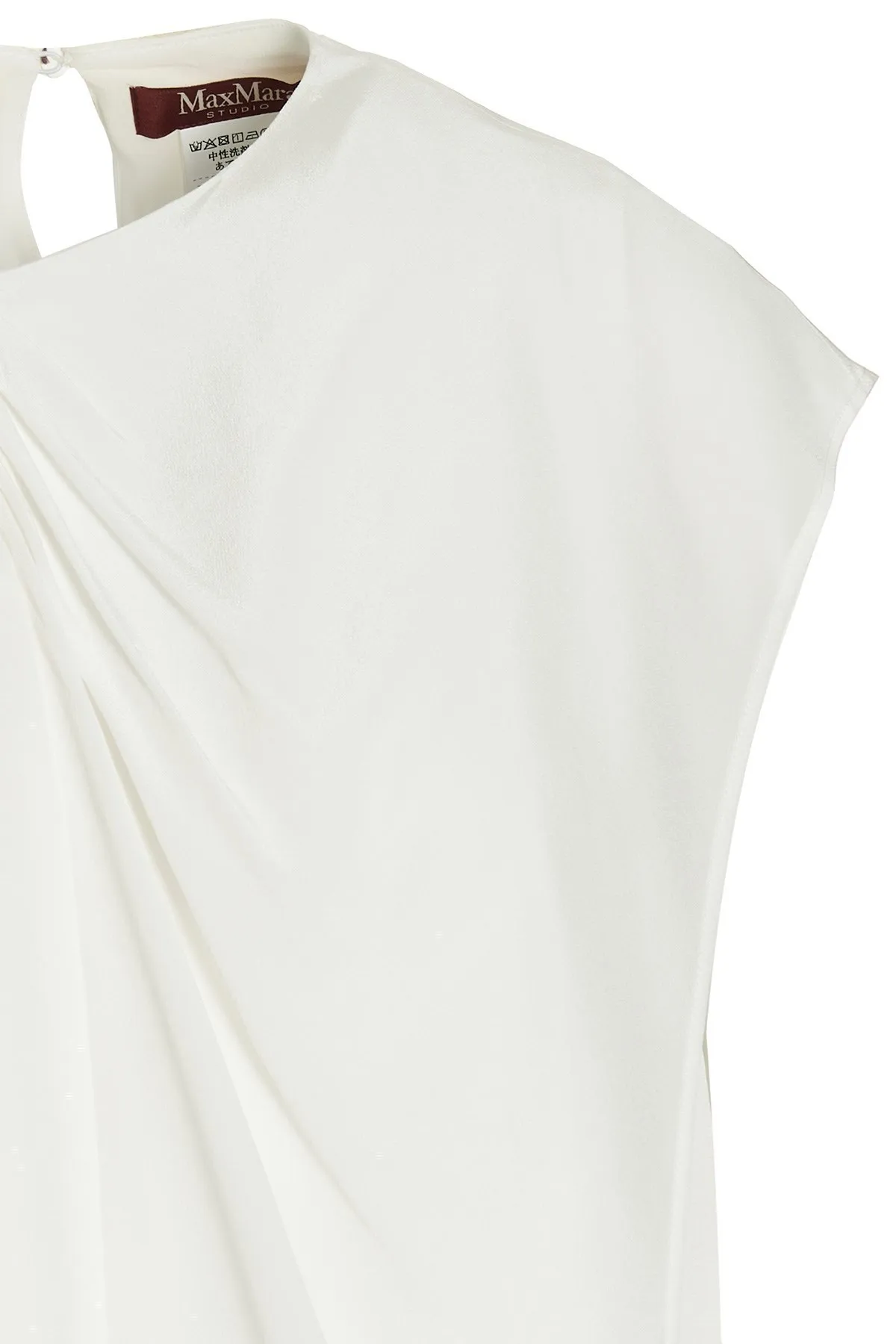 Max Mara Studio  |Silk Sleeveless Plain Tanks & Camisoles