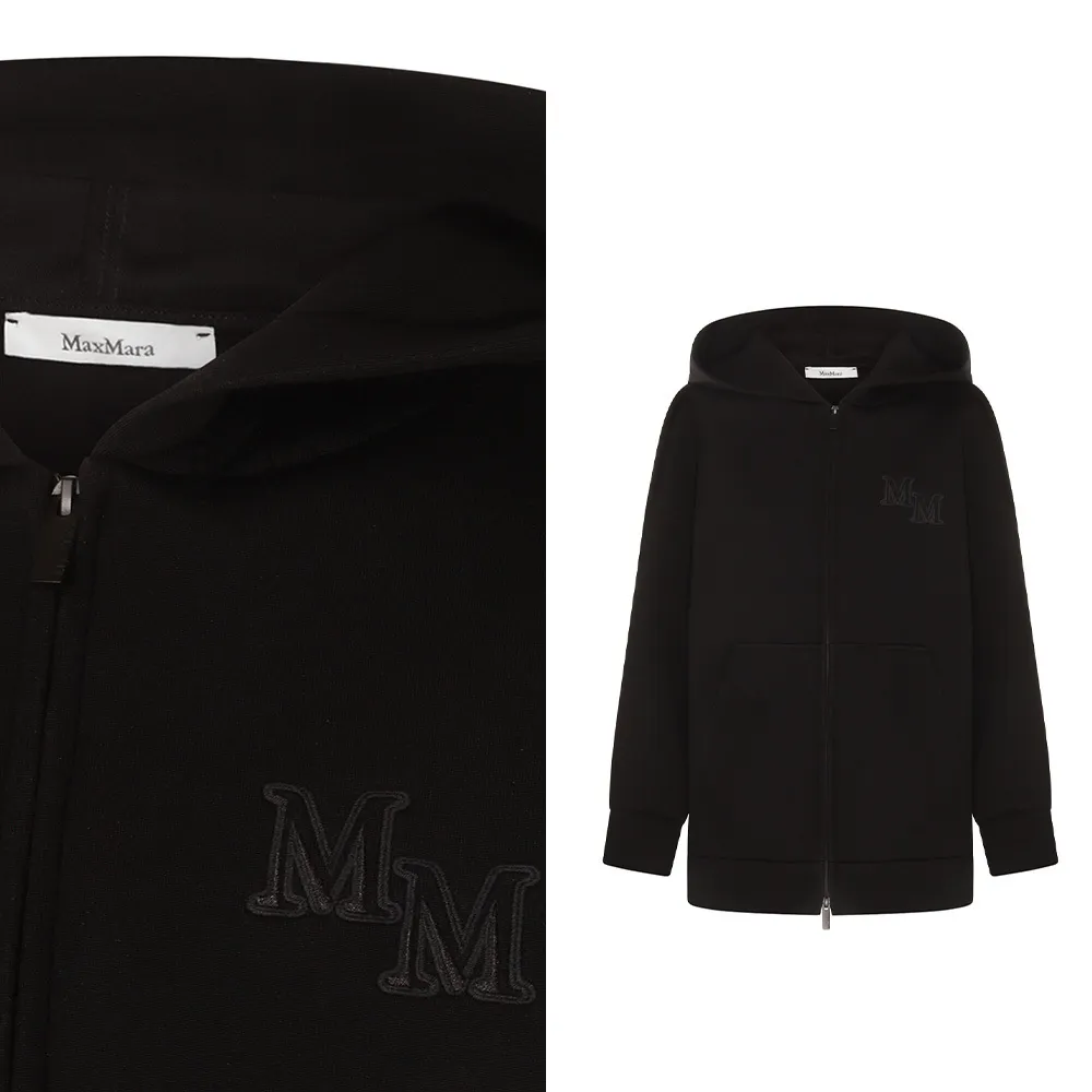 MaxMara  |Oversized technical-jersey sweatshirt