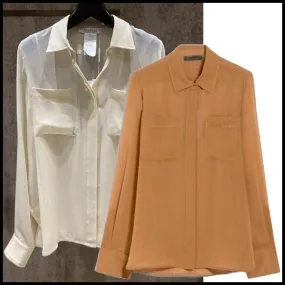 MaxMara  |Silk georgette shirt